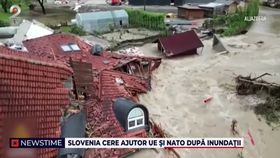Slovenia cere ajutor UE și NATO după inundații. Țara se confruntă pentru prima dată cu un astfel de dezastru